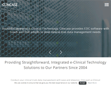 Tablet Screenshot of clincase.com